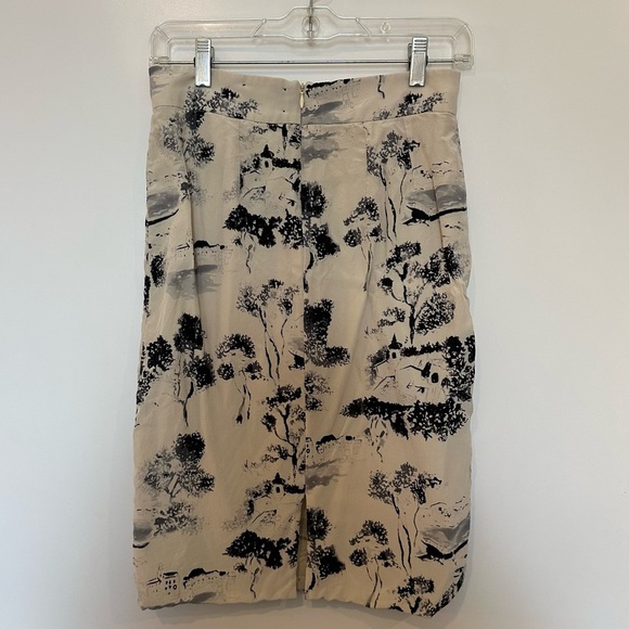 Forte Forte Le Sete Ritrovate 100% silk skirt women’s size small made in Italy - Picture 2 of 11